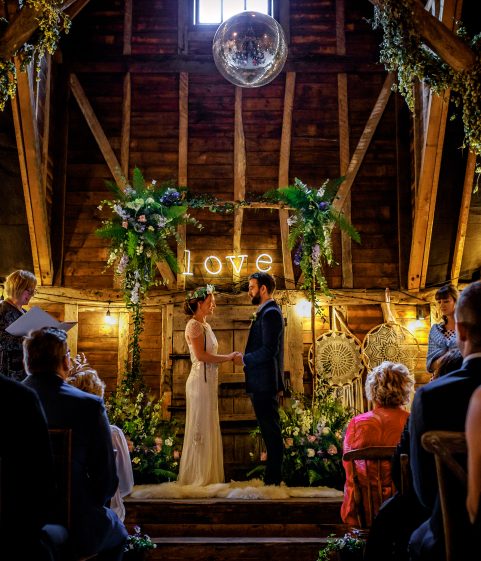 Barn Wedding Ceremonies